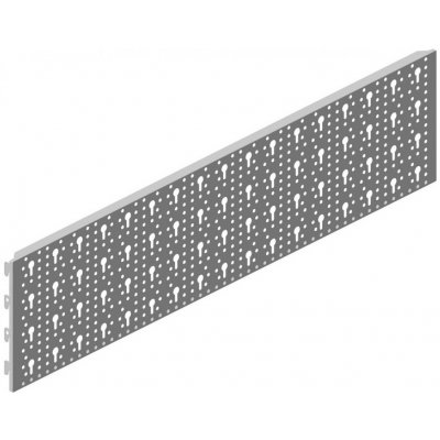 Element-System Perforovaný ocelový plech STA bílá D.800mm Š.200mm – Sleviste.cz