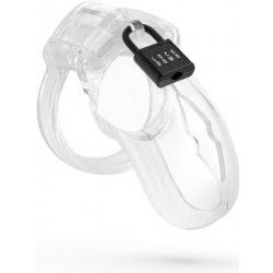 Lockdown Chastity Cage Clear Small pás cudnosti pro muže