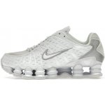 Nike Shox TL White Metallic Silver Max Orange AR3566-100 – Sleviste.cz