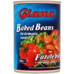 Giana Fazole bílé v rajčatové omáčce 425ml – Zboží Dáma