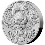 Česká mincovna Stříbrná mince Český lev 2023 stand 2 oz
