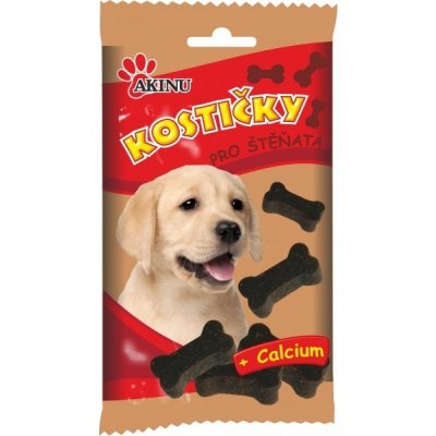 Akinu Kostičky MINI pro štěňata s kalciem 60 g – Zbozi.Blesk.cz