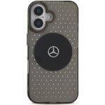 Mercedes PC/TPU Star Pattern MagSafe pro Apple iPhone 16 Plus, černá – Zboží Mobilmania