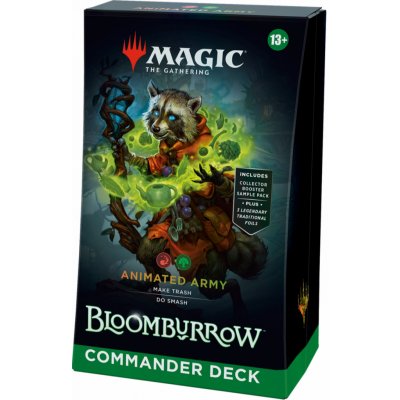 Wizards of the Coast Magic The Gathering Bloomburrow Animated Army Commander Deck – Zboží Mobilmania