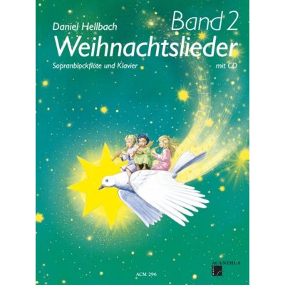 Hal Leonard Corporation Daniel Hellbach Weihnachtslieder 2 zobcová flétna – Zboží Dáma