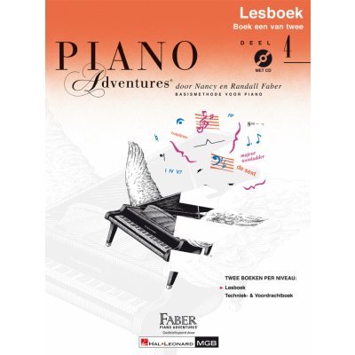 Piano Adventures Lesboek 4 +CD Deel 4 Boek 1 van 2 987364 – Zbozi.Blesk.cz