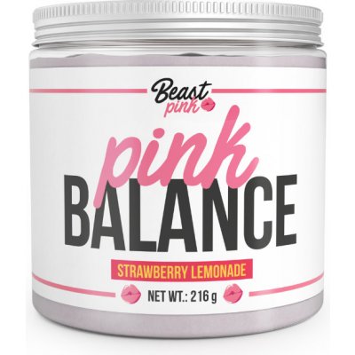 BeastPink Pink Balance jahodová limonáda 216 g – Zboží Mobilmania