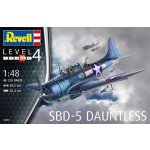 Revell Plastic ModelKit letadlo 03869 SBD 5 Dauntless Navyfighter 1:48 – Zbozi.Blesk.cz