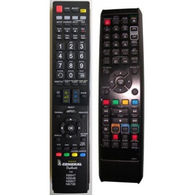 Dálkový ovladač General Funai NB847, NB848, NB807, NB808 – Hledejceny.cz