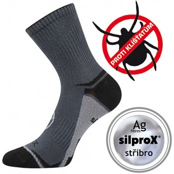 VoXX ponožky letní slabé Sportovní Optifan tmavě šedá