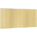 vidaXL Paraván 400 × 165 cm bambusový světle přírodní 377000 – Zboží Mobilmania