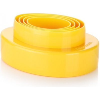 TESCOMA Delicia Vejce 4ks žlutá – oboustranná plastová vykrajovátka na cukroví – Zboží Mobilmania