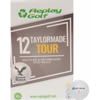 Replay Golf TaylorMade Tour Golf Balls 12 Pack