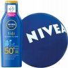 Opalovací a ochranný prostředek Nivea Sun Protect & Moisture hydratační mléko na opalování SPF50+ 200 ml
