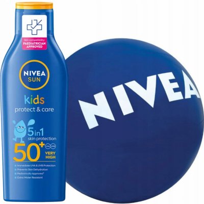 Nivea Sun Protect & Moisture hydratační mléko na opalování SPF50+ 200 ml – Zbozi.Blesk.cz