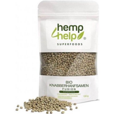 Hemp For Help Bio konopné semínko s vanilkou a skořicí 100 g
