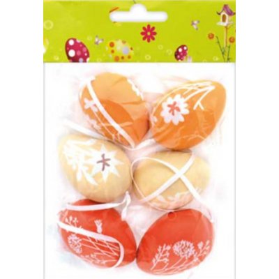 Vajíčka plast 6cm/6ks mix S150153/A – Hledejceny.cz