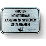 PROFIBA Značka na sloupek "Prostor monitorován kamerovým systémem se záznamem " – Zbozi.Blesk.cz