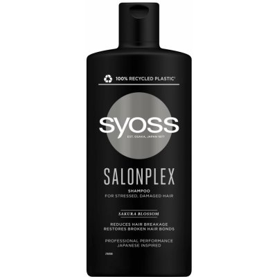 Syoss Salonplex šampon pro namáhané, poškozené vlasy 440 ml – Zboží Mobilmania