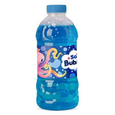 Náplň do bublifuku 1 litr Chobotnice v plastové lahvi – Zboží Dáma