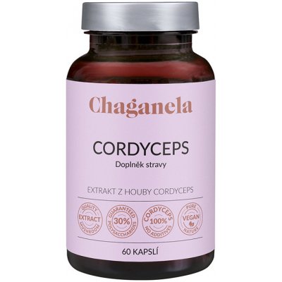 Chaganela extrakt z houby Cordyceps 60 kapslí – Hledejceny.cz