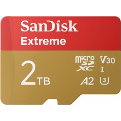 SanDisk microSDXC 2TB Extreme SDSQXAV-2T00-GN6MA