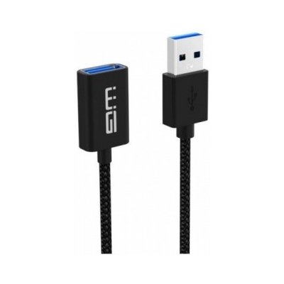 Winner WG Prodlužovací USB na USB 1m Černý 0591194104497 – Zbozi.Blesk.cz