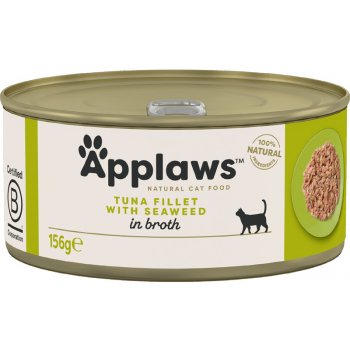 Applaws Cat Tin s tuňákem a mořskými řasami 6 x 156 g