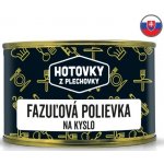 Hotovky z plechovky Fazolová polévka na kyselo 400 ml – Sleviste.cz