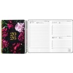 Baloušek Tisk David Lamino Twin wire A5 denní 2026 Pivoňky – Zboží Dáma