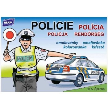 MFP Omalovánky A5 Policie