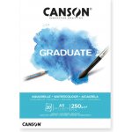 Canson Skicák Graduate Aquarelle 250 g m2 20 archů A3 – Zbozi.Blesk.cz