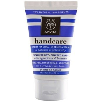 Apivita Hand Care Hypericum & Beeswax krém na suché a popraskané ruce (Dermatologically Tested) 50 ml