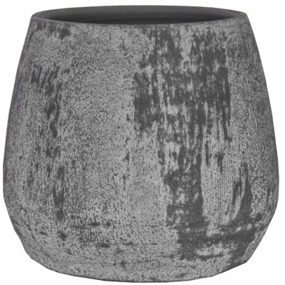 Obal na květiny Toby Dark Grey 16 x 14 cm – Zboží Mobilmania