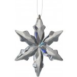 Skleněná závěsná ozdoba hvězda Snowflake - 7*1*8 cm - J-Line by Jolipa – Hledejceny.cz