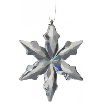 Skleněná závěsná ozdoba hvězda Snowflake - 7*1*8 cm - J-Line by Jolipa – Hledejceny.cz