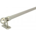 KovovégarnýžeCZ Teleskopická Mini garnýž DAVI matný nikl 120-200 cm – Hledejceny.cz