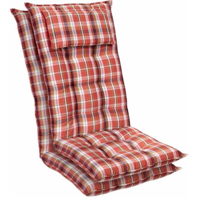 Blumfeldt Sylt, čalouněná podložka, podložka na židli, podložka na výše polohovací křeslo, polštář, polyester, 50 × 120 × 9 cm, 2x čalounění (CPT10_10231304-2_)