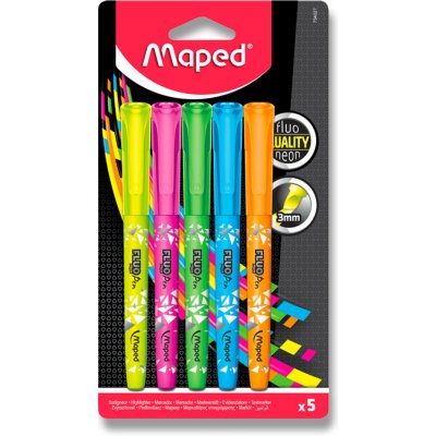Maped 34027 Fluo Peps 5 ks – Zbozi.Blesk.cz