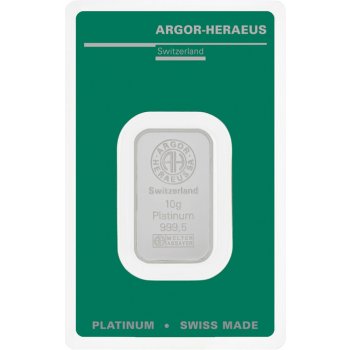 Argor-Heraeus platinový slitek 10 g