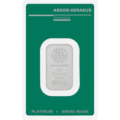 Argor-Heraeus platinový slitek 10 g – Hledejceny.cz