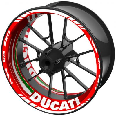 M-Style jednodílné polepy na kola DUCATI | Zboží Auto
