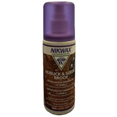 Nikwax Impregnační přípravek pro NUBUK A SEMIŠ ve spreji 125 ml Impregnace na barefoot a sportovní obuv | – Hledejceny.cz