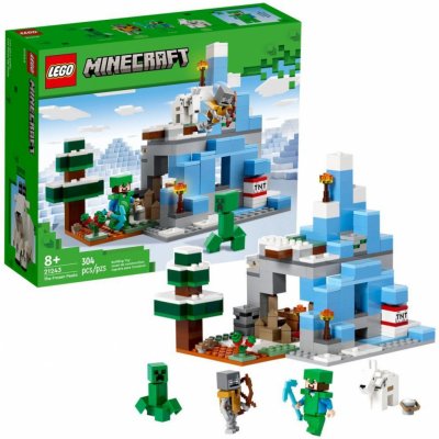 LEGO® Minecraft® 21243 Ledové hory – Hledejceny.cz