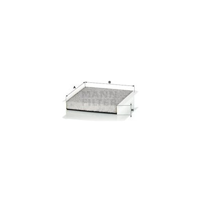 Filtr, vzduch v interiéru MANN-FILTER CUK 2040 (CUK2040) – Hledejceny.cz