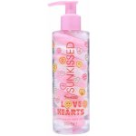 Sunkissed šlehaný tělový peeling Soap & Scrub Love Hearts blackcurrant 250 g – Zboží Dáma