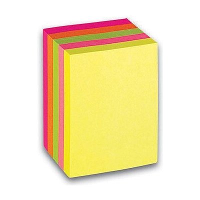 Bloček samolepící 51x38mm 5 neon barev 5x60 listů Concorde – Hledejceny.cz