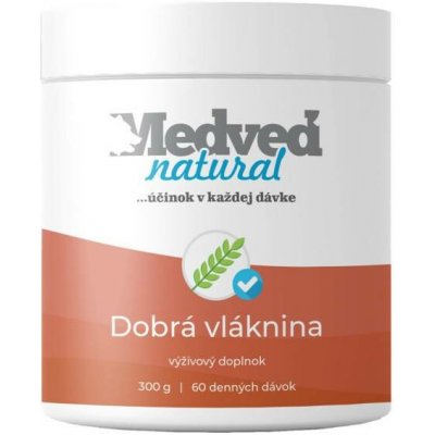 Medveď natural Dobrá vláknina 300 g – Hledejceny.cz