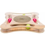 Trixie Cat Dřevený čtverec s hračkami 35x4x35cm – Hledejceny.cz