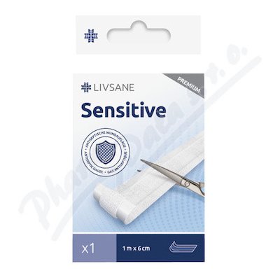 LIVSANE Náplast na citlivou pokožku 1 m x 6 cm – Zboží Dáma